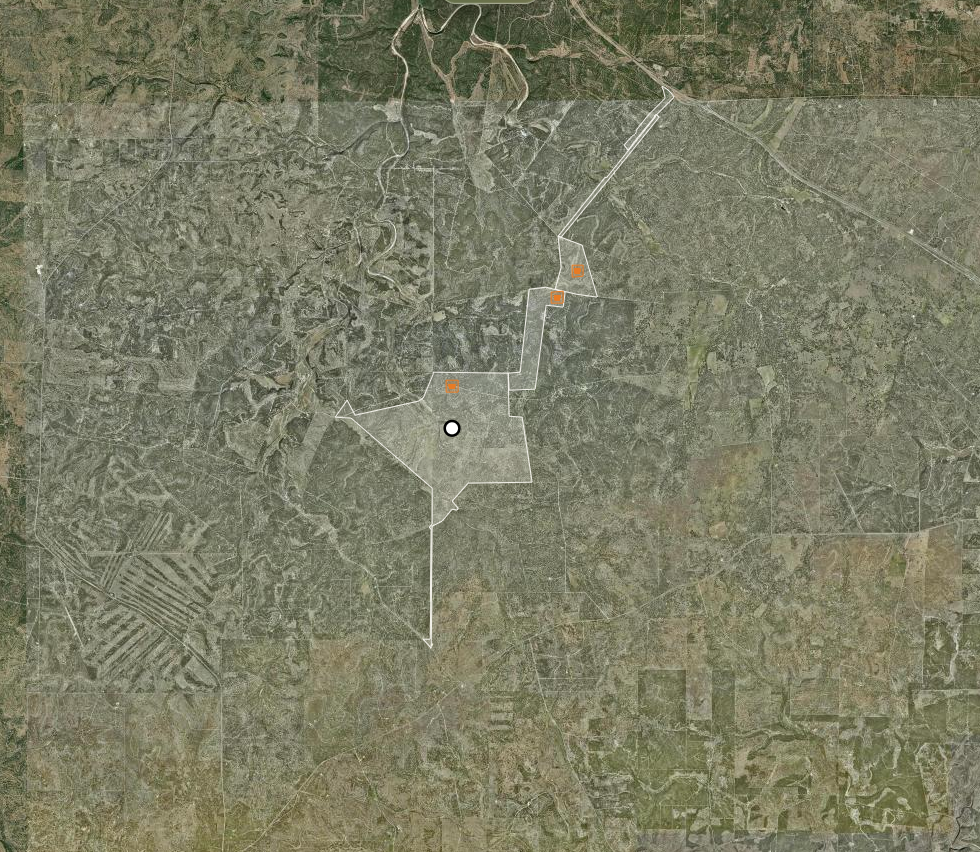 Kilo source map — site and parcel-planning context in Kerr County